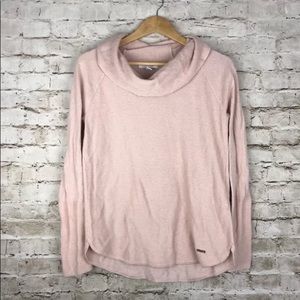 Calvin Klein blush Cowl Neck Sweater